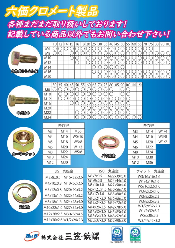 売れ筋がひ新作！ クロｰﾑ W JIS 3X8X0.5